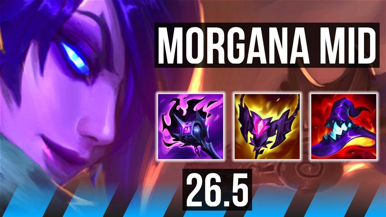 MORGANA vs AKSHAN (MID) | EUW Mestre | 26.5