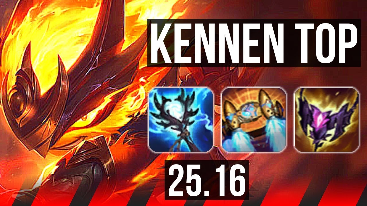 KENNEN vs FIORA (TOP) | 10 Abates Solo | KR Mestre | 25.16