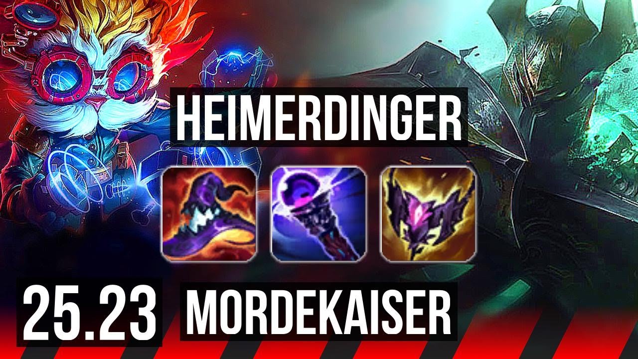 HEIMERDINGER vs MORDEKAISER (TOP) | 10/1/10, 6 Abates Solo, Dominando | KR…