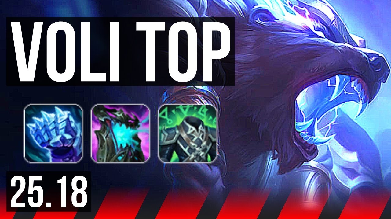 VOLIBEAR vs RIVEN (TOP) | KR Mestre | 25.18