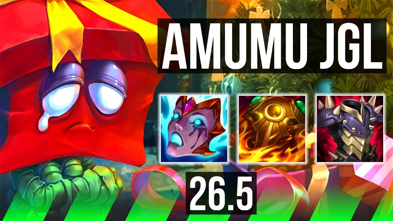 AMUMU vs GRAVES (JGL) | EUW Mestre | 26.5