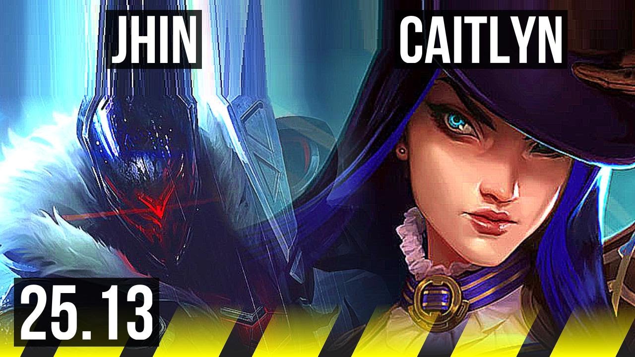 JHIN & Janna vs CAITLYN & Karma (ADC) | NA Master | 25.13