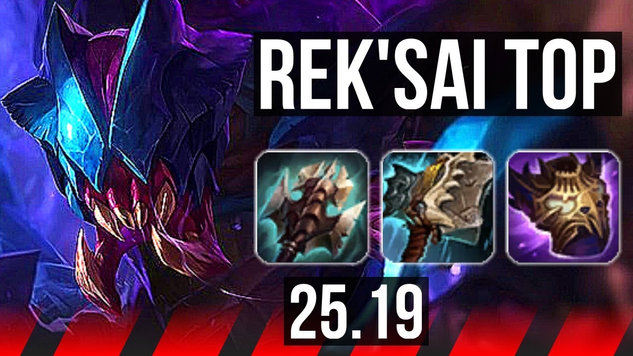 REK’SAI vs URGOT (TOP) | 68% winrate, Lendário | EUW Diamante | 25.19