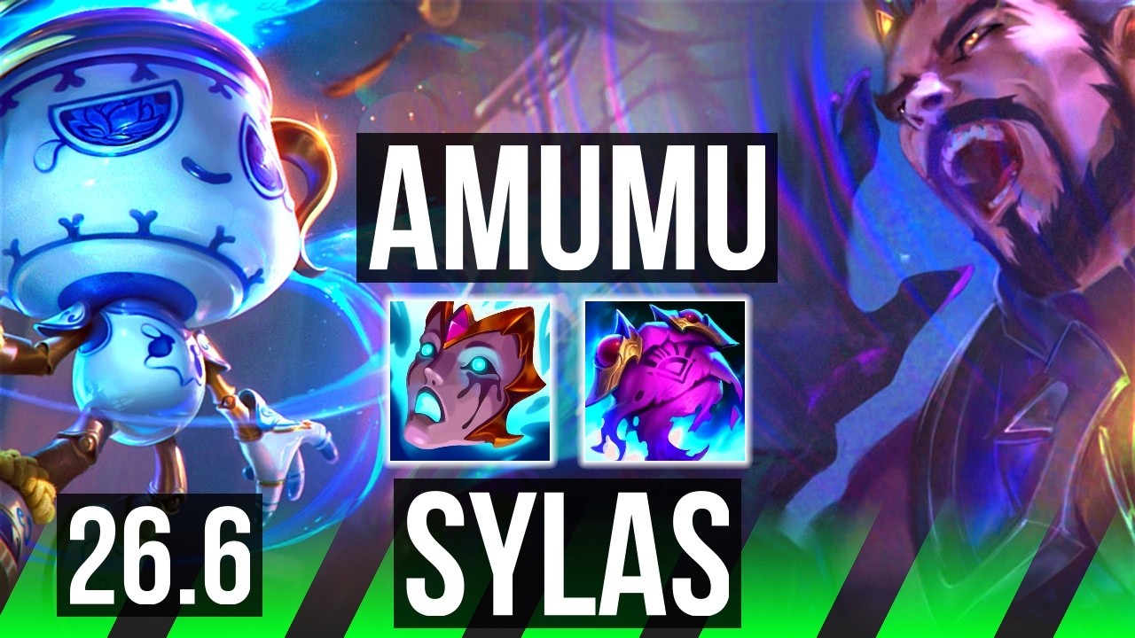 AMUMU vs SYLAS (JGL) | EUNE Mestre | 26.6