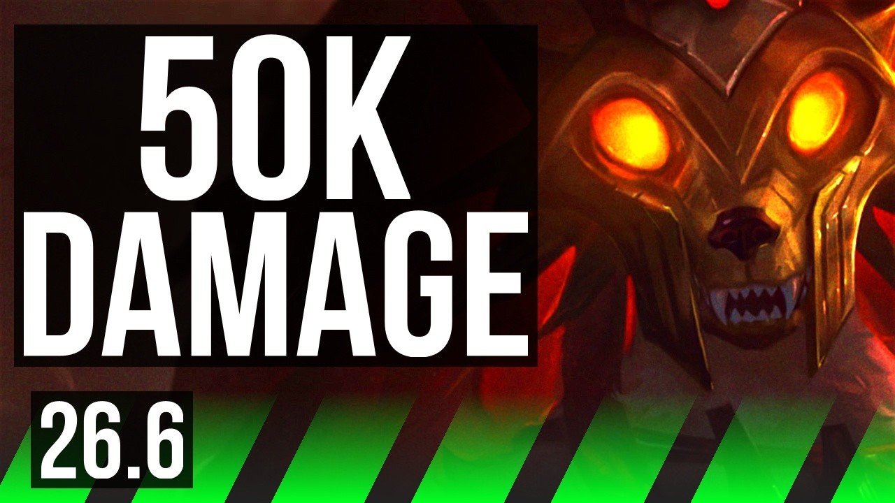 KINDRED vs NAAFIRI (JGL) | Good KDA: 22/1/5, 50K Dano | EUW Mestre | 26.6