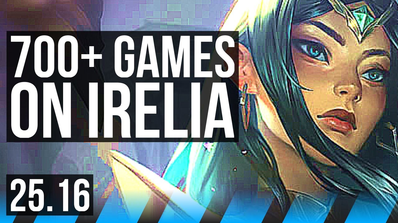 IRELIA vs VIEGO (MID) | 8/2/5, 700+ Jogos | KR Grão-Mestre | 25.16