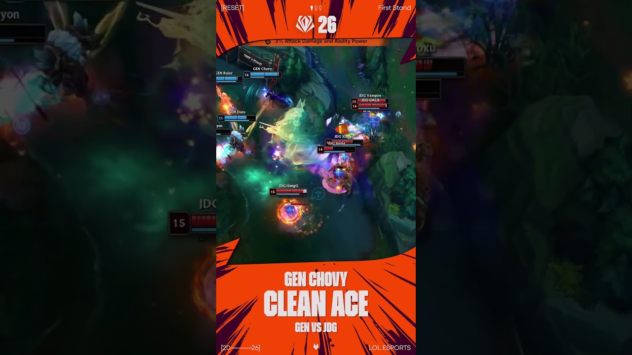 GEN hits the CLEAN ACE 🙌