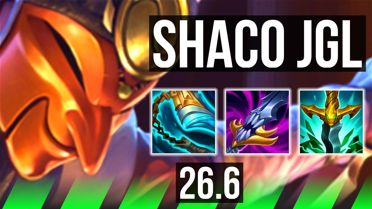 SHACO vs VOLIBEAR (JGL) | EUW Mestre | 26.6