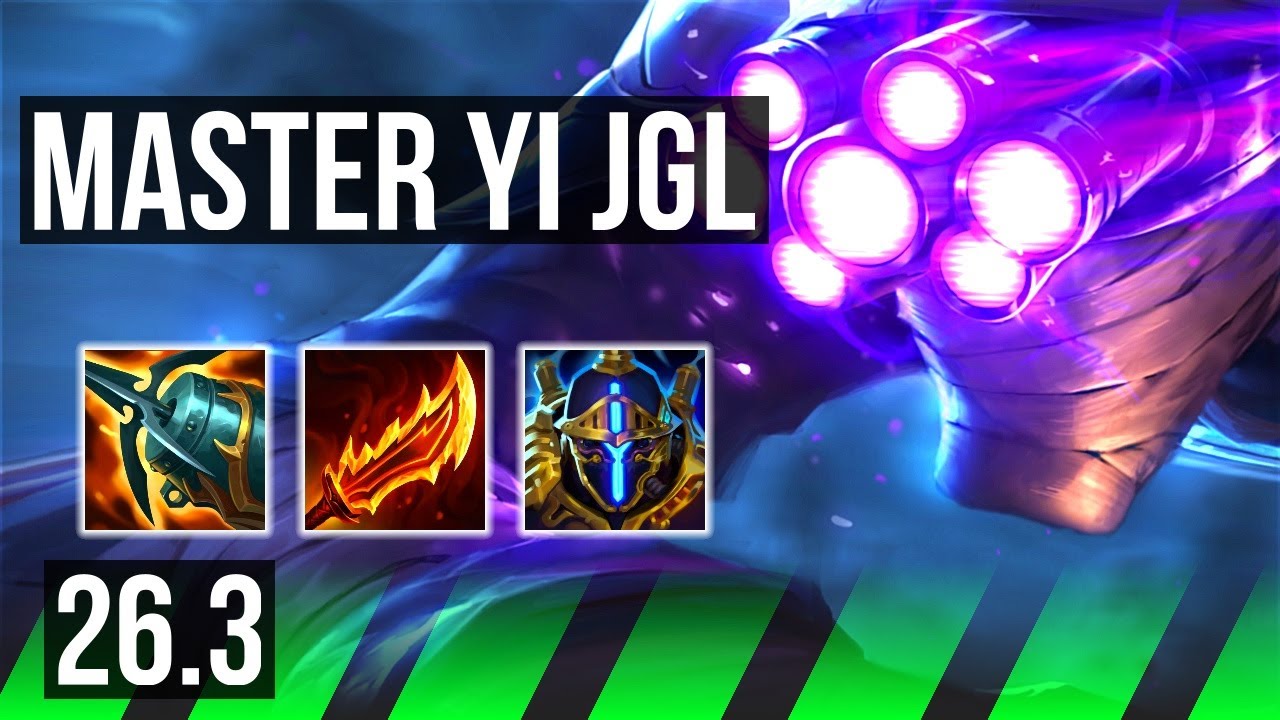 Mestre YI vs EKKO (JGL) | 43K Dano | KR Mestre | 26.3