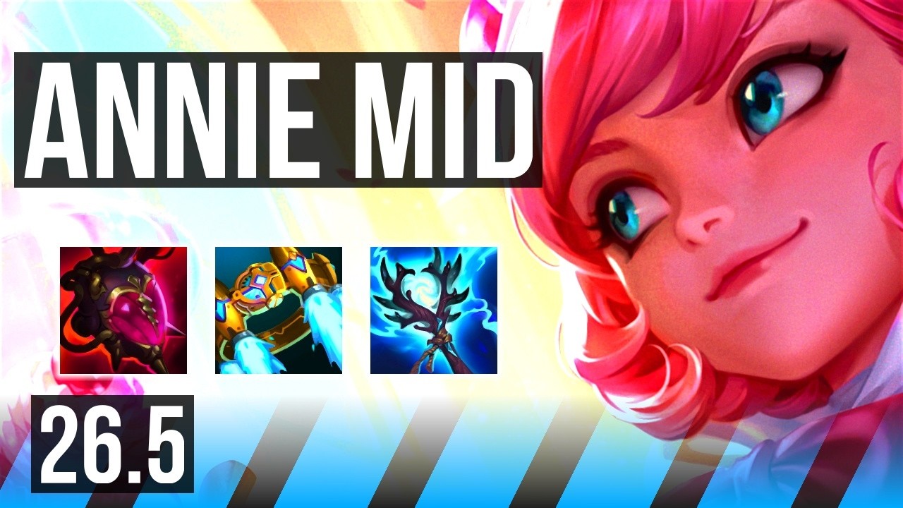 ANNIE vs AHRI (MID) | 61K Dano | EUW Mestre | 26.5