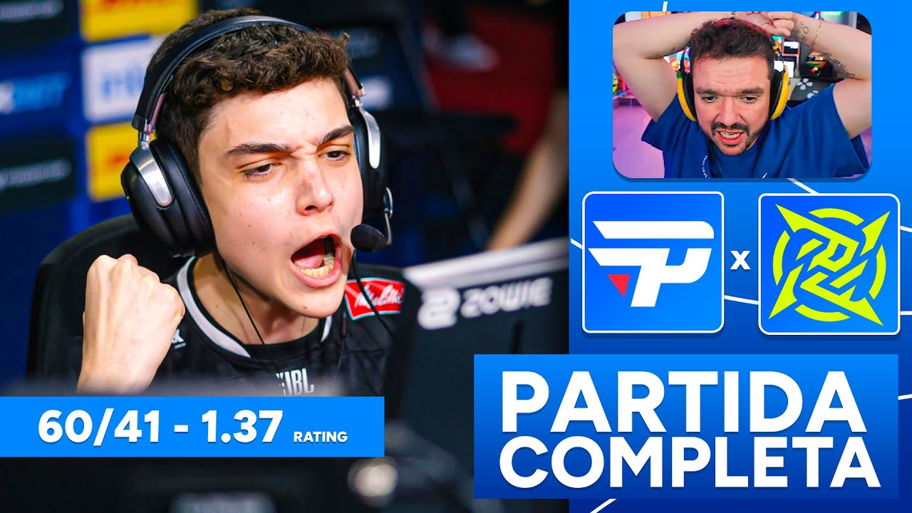 PAIN vs NIP – PARTIDA COMPLETA COM GAULES – BLAST…