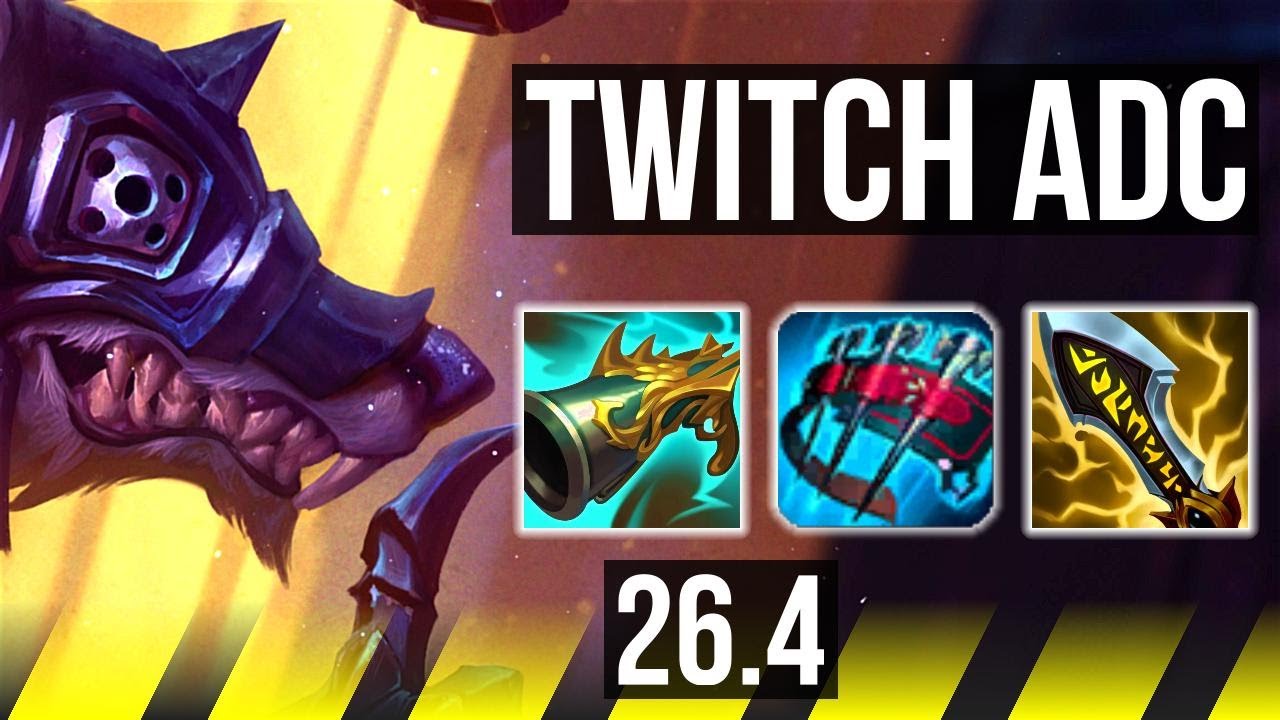 TWITCH & Nami vs APHELIOS & Karma (ADC) | Good KDA: 28/2/4 | EUW Mestre | 26.4
