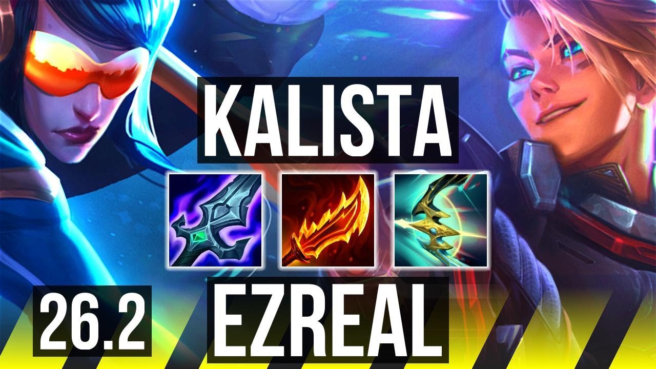KALISTA & Lux vs EZREAL & Braum (ADC) | 47K Dano | EUW Grão-Mestre | 26.2