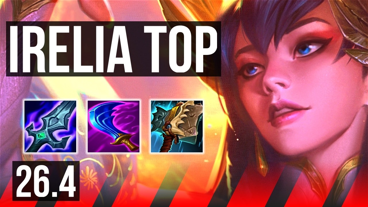 IRELIA vs RENEKTON (TOP) | 47K Dano, Good KDA: 16/4/11 | EUW Mestre | 26.4
