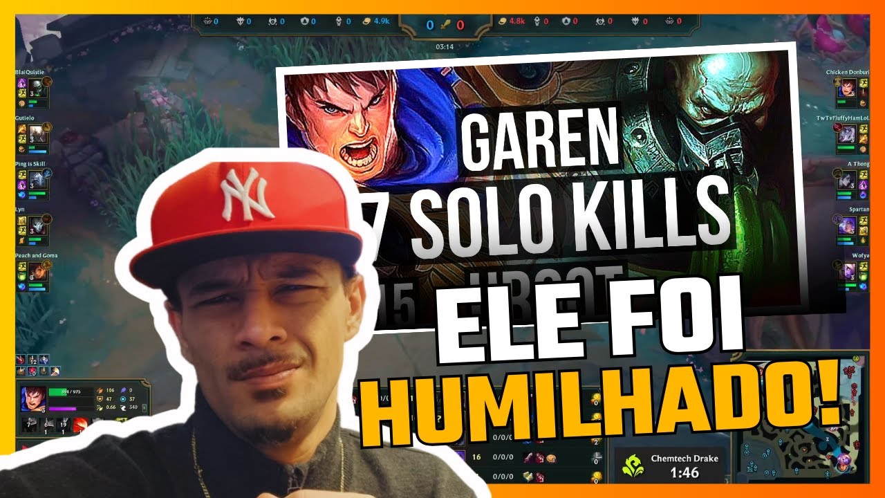 ESSE URGOU PASSOU FOME NA MÃO DESSE GAREN!