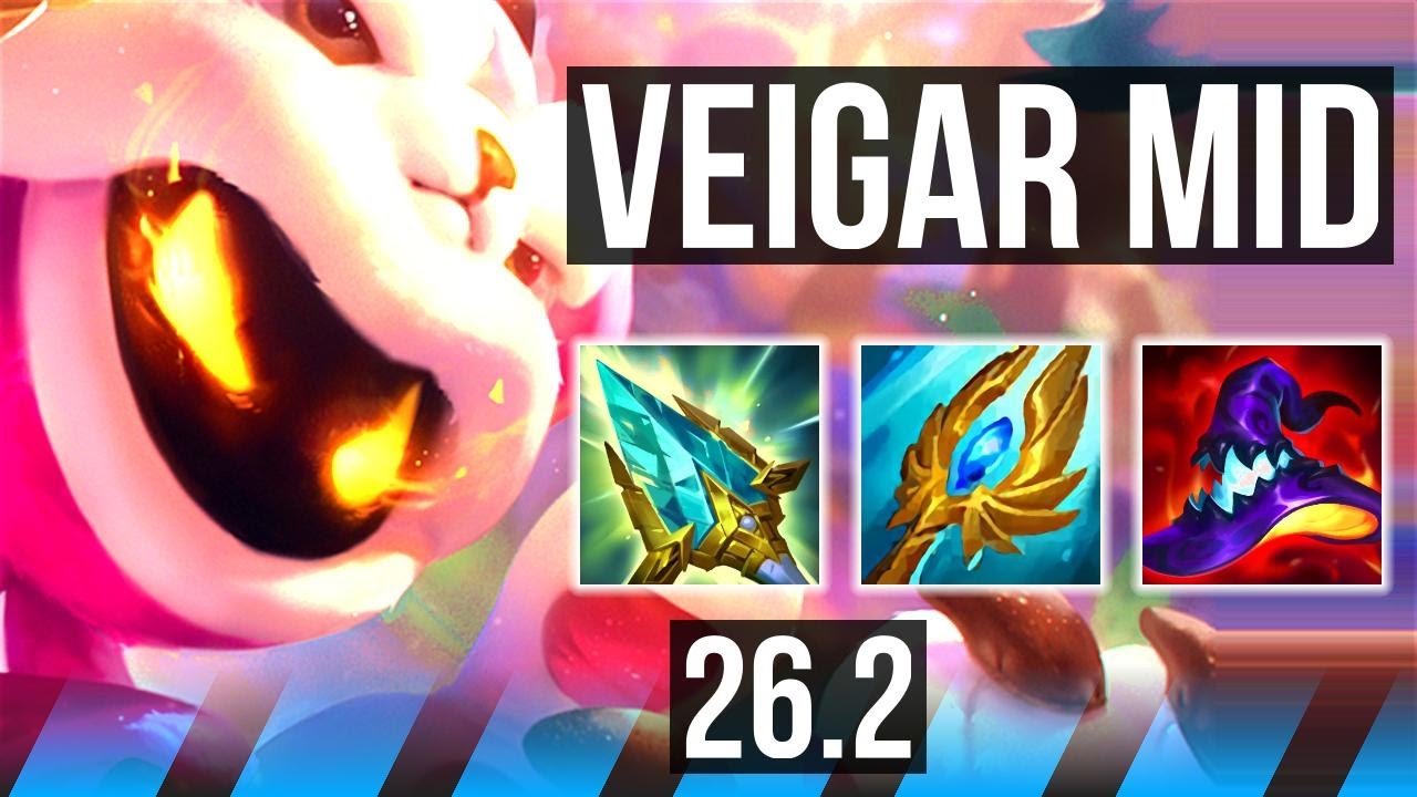 VEIGAR vs FIZZ (MID) | KR Mestre | 26.2