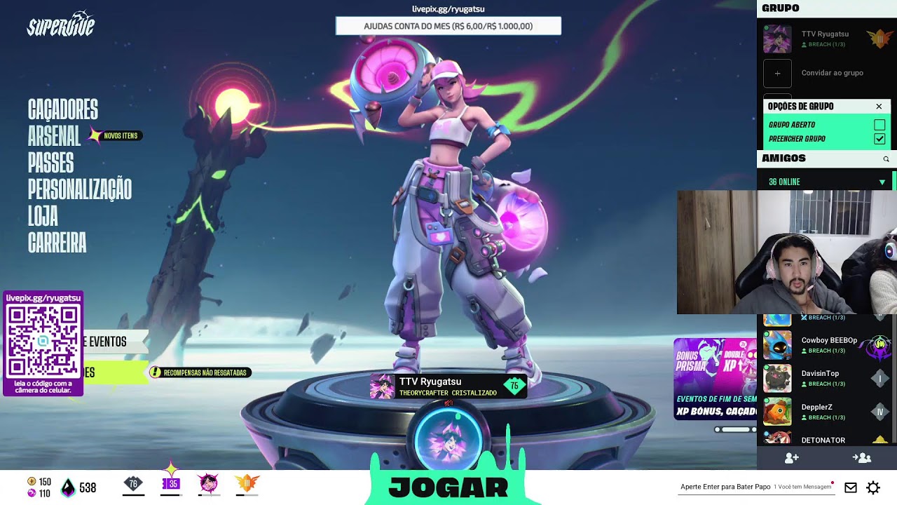 FIRST SCRIM VIVE 1.0 SA 185/365 !pix !emote !donate !insta…