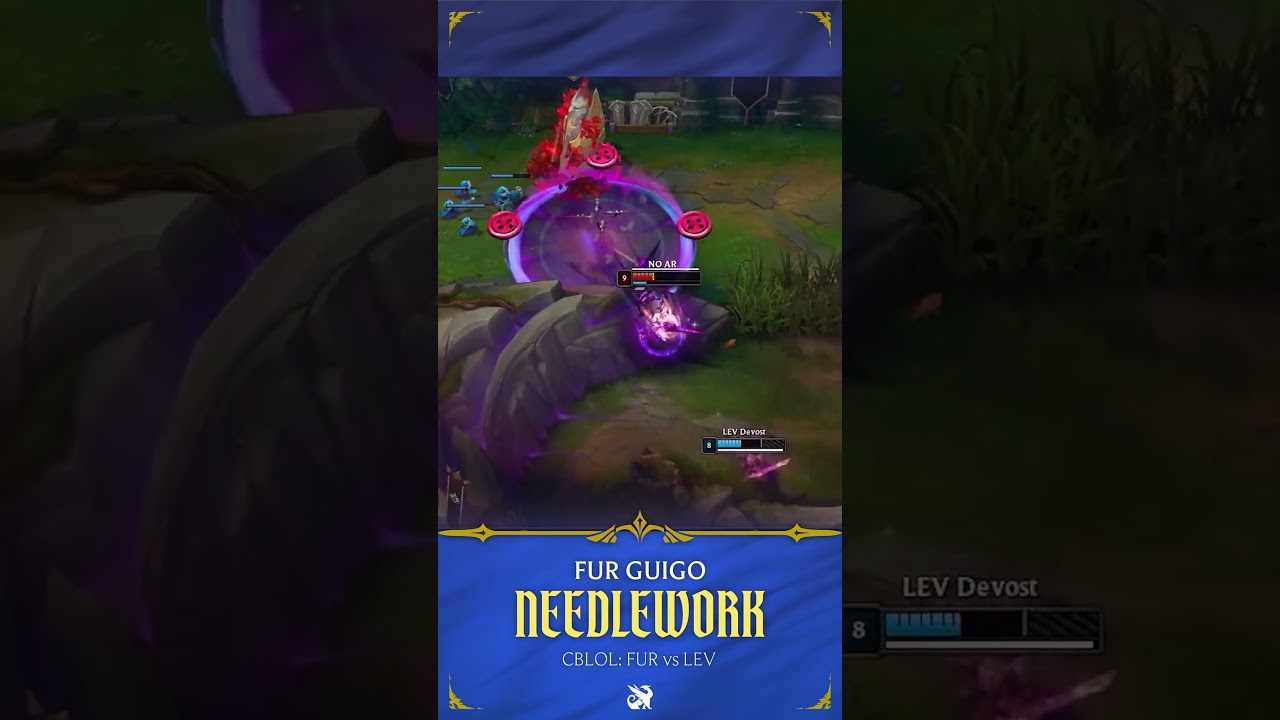 Needle and thread, K’Sante is dead. 😎