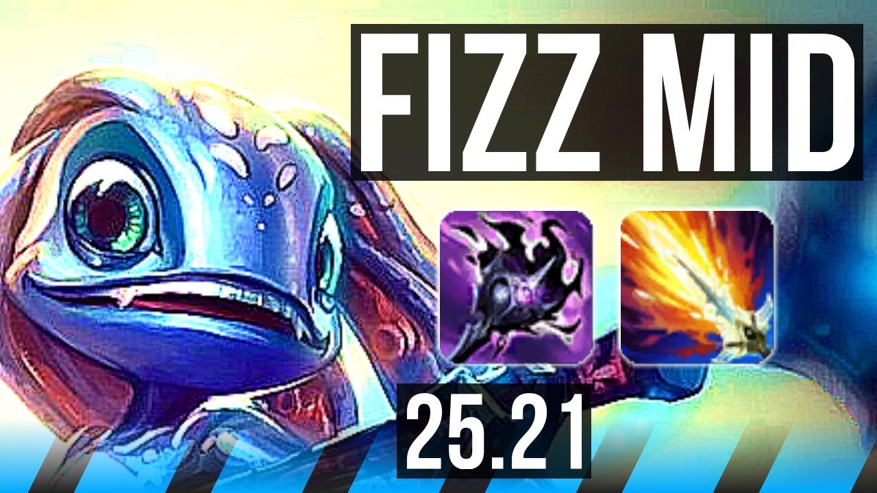 FIZZ vs AKALI (MID) | Rank 15 Fizz | NA Mestre | 25.21