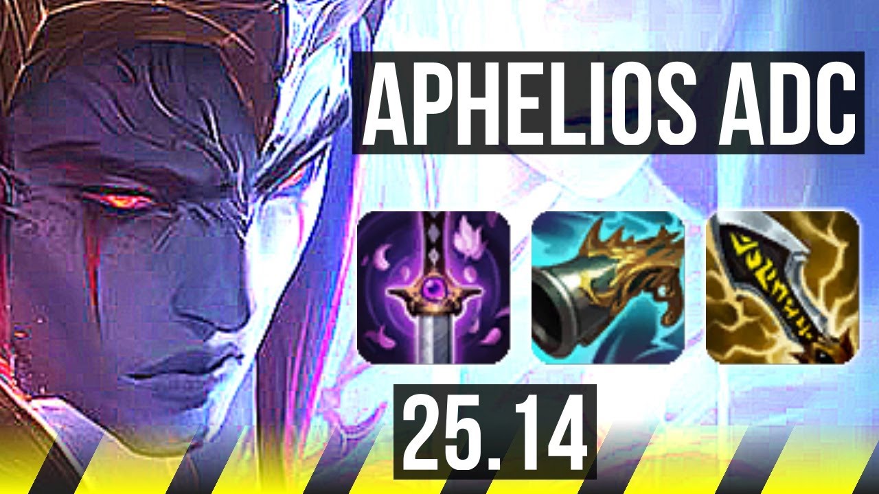 APHELIOS & Bard vs YUNARA & Blitzcrank (ADC) | 8/4/12 | KR Grão-Mestre | 25.14