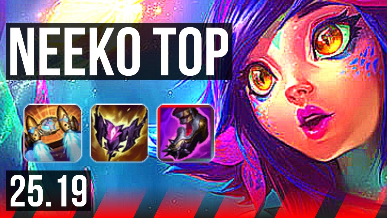 NEEKO vs TEEMO (TOP) | 13/2/10, Lendário | KR Diamante | 25.19