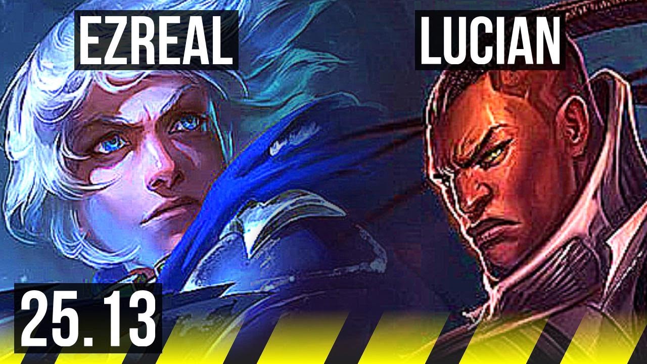 EZREAL & Shen vs LUCIAN & Braum (ADC) | 9/2/10 | KR Challenger | 25.13