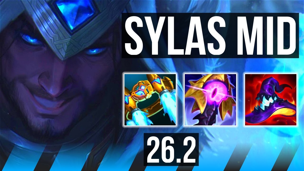 SYLAS vs AHRI (MID) | 89K Dano, 6k gold Retorno | EUW Desafiante | 26.2
