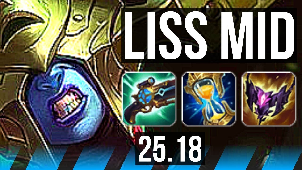 LISSANDRA vs FIZZ (MID) | Retorno | KR Diamante | 25.18