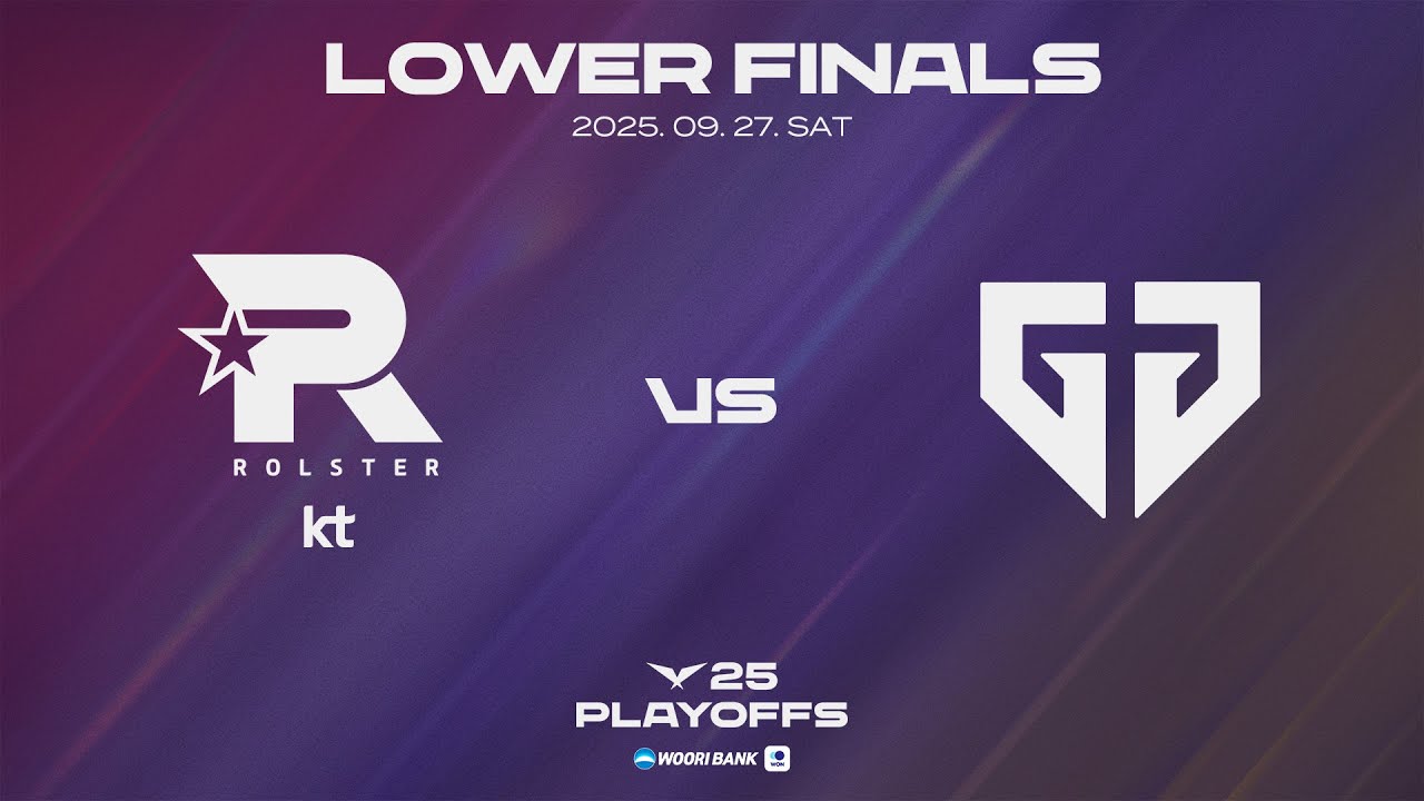 KT vs GEN | Lower Finals Partida Melhores Momentos | 09.27 | Woori Bank LCK 2025 Playoffs