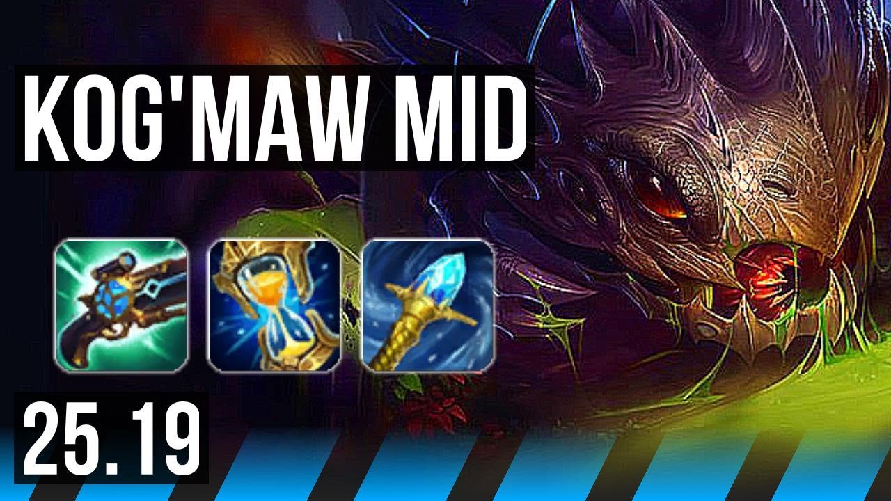 KOG’MAW vs ORIANNA (MID) | 12/5/14, 52k Dano | EUW Grão-Mestre | 25.19