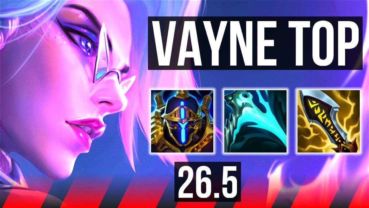VAYNE vs ZAAHEN (TOP) | KR Mestre | 26.5