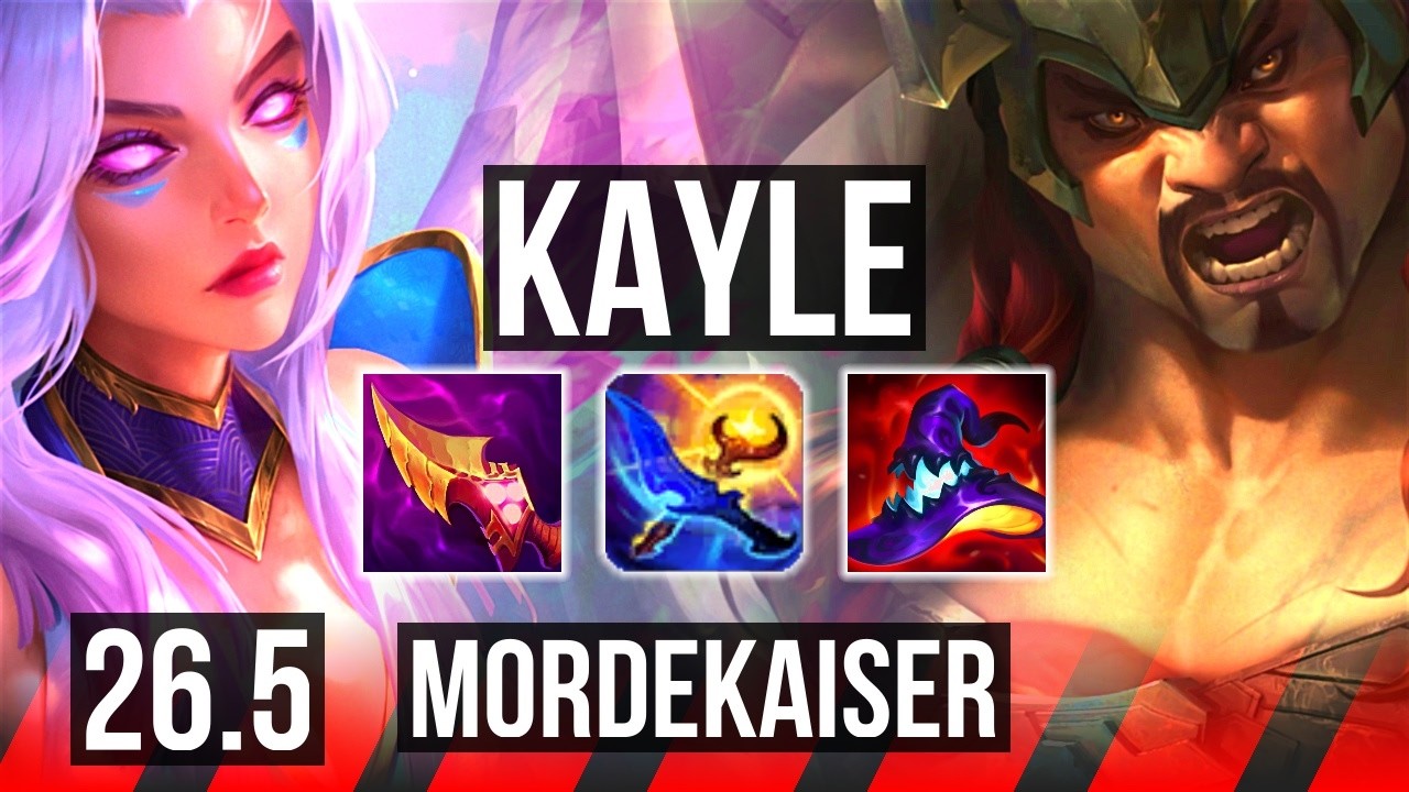 KAYLE vs MORDEKAISER (TOP) | EUW Diamante | 26.5
