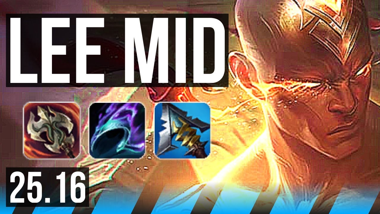 LEE SIN vs AURORA (MID) | Lendário | EUW Mestre | 25.16