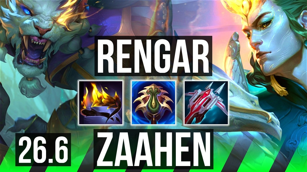 RENGAR vs ZAAHEN (JGL) | NA Mestre | 26.6
