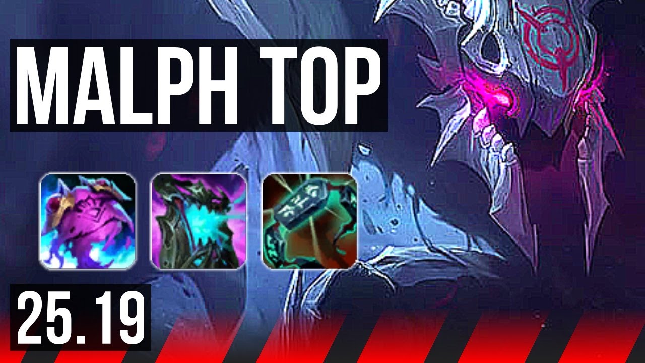 MALPHITE vs TEEMO (TOP) | 7/0/14, Invencível | EUW Mestre | 25.19