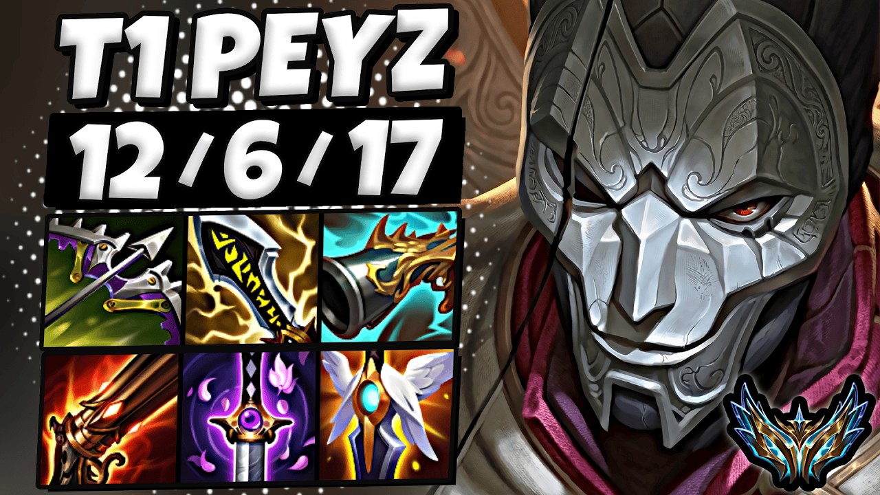 T1 Peyz Jhin vs Ashe [ ADC ] Korea Desafiante 2155 LP | Patch 26.6