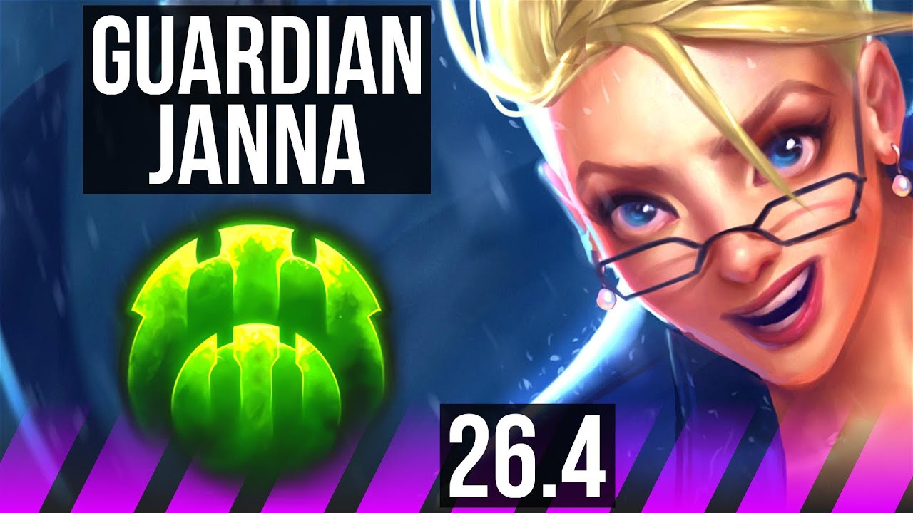 JANNA & Zeri vs BRAUM & Kai’Sa (SUP) | Guardian | EUW Mestre | 26.4