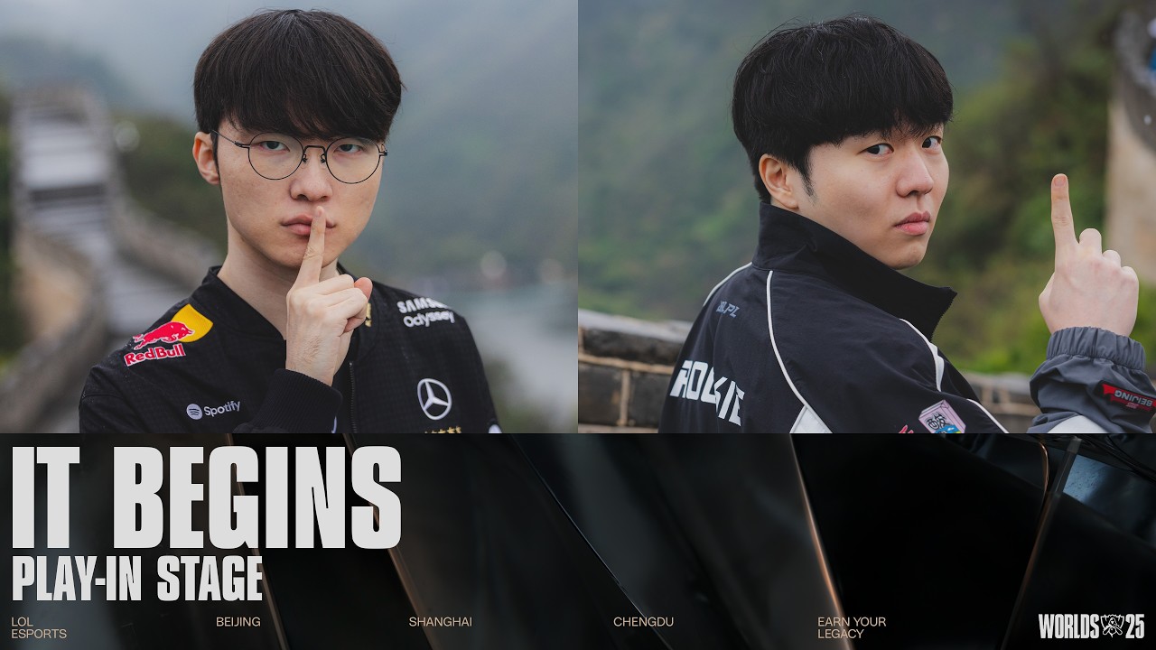 Faker vs Rookie: Legends Clash at Worlds 2025 | T1 vs IG