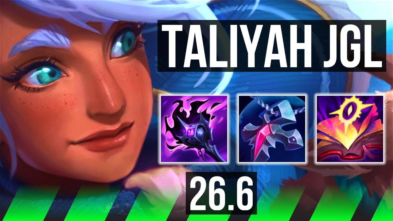 TALIYAH vs GRAVES (JGL) | Good KDA: 16/1/11 | KR Mestre | 26.6