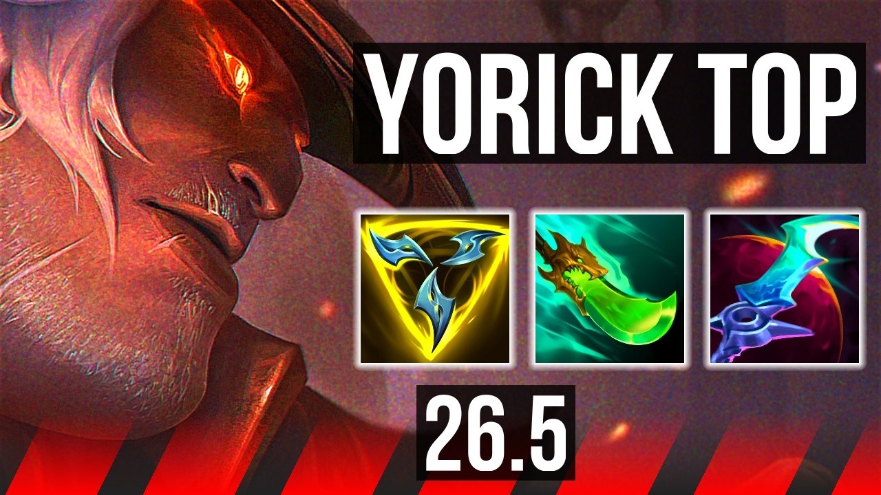 YORICK vs AATROX (TOP) | KR Mestre | 26.5