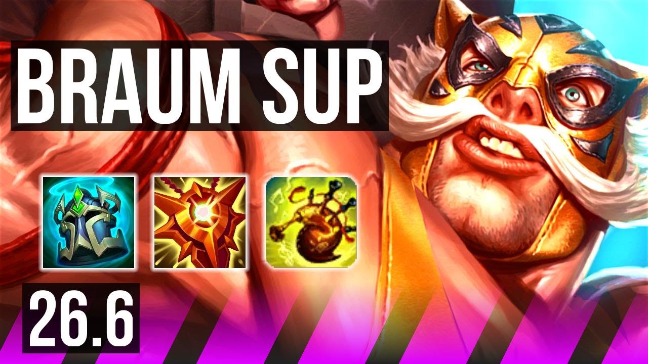 BRAUM & Jinx vs LEONA & Tristana (SUP) | EUW Diamante | 26.6