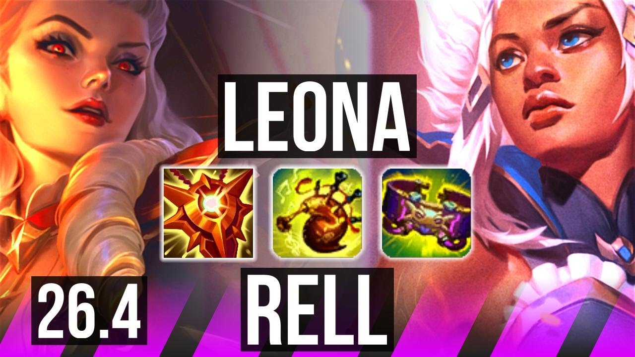 LEONA & Miss Fortune vs RELL & Sivir (SUP) | EUW Diamante | 26.4