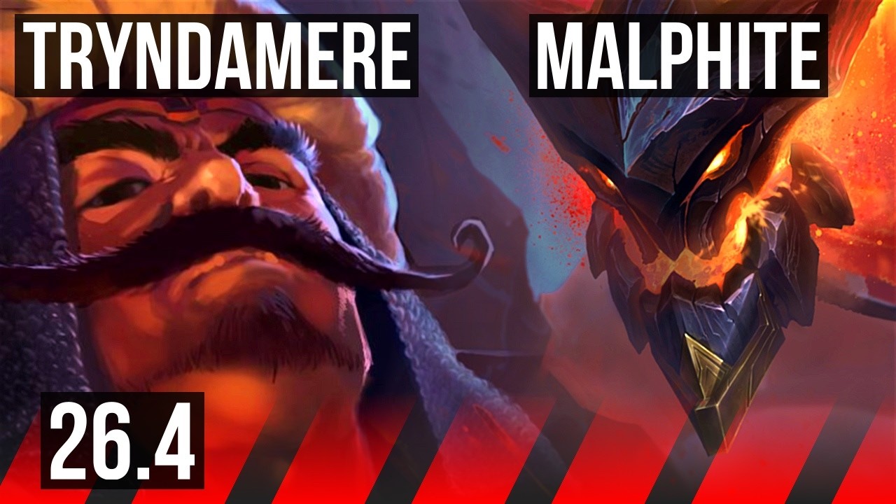 TRYNDAMERE vs MALPHITE (TOP) | KR Diamante | 26.4