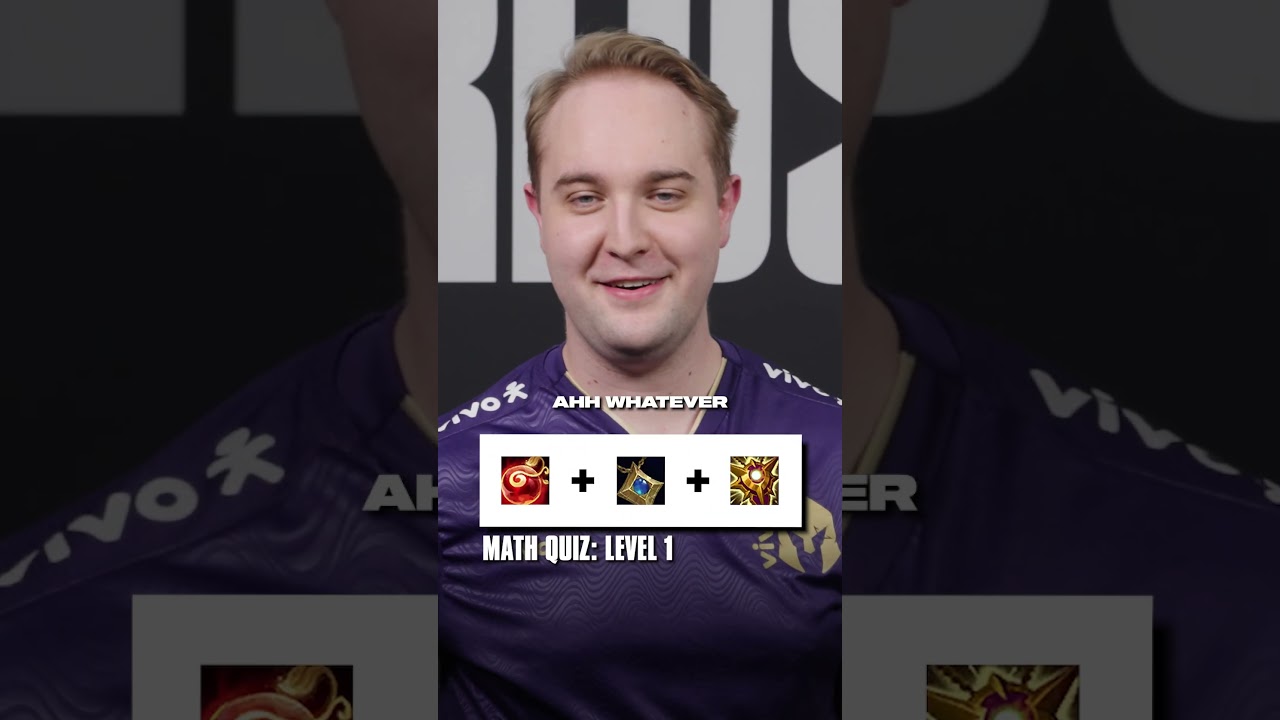 Boosted in maths, smurfing on Support 🤭