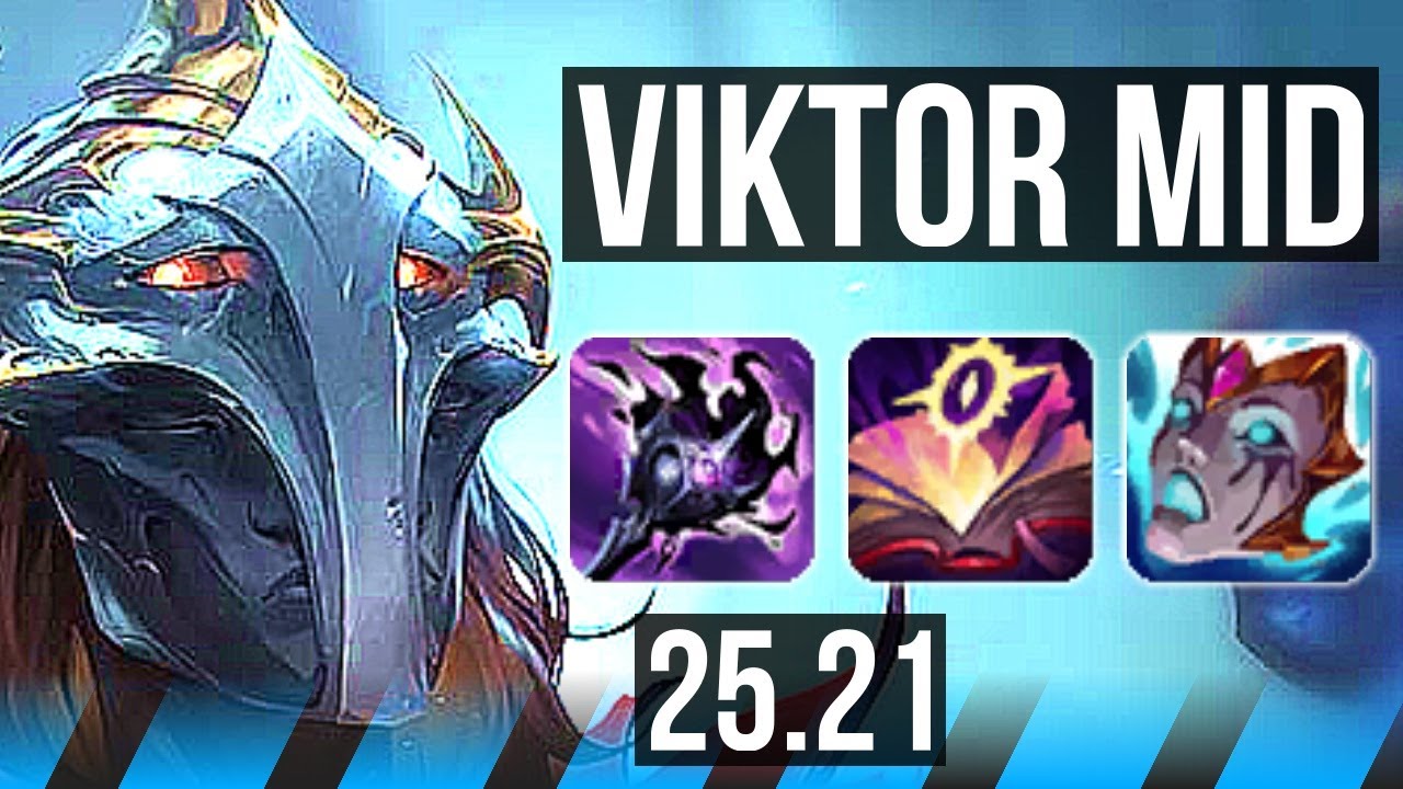 VIKTOR vs AHRI (MID) | 7/2/10 | EUW Mestre | 25.21
