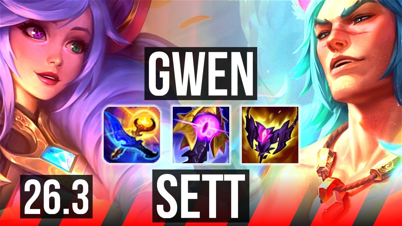 GWEN vs SETT (TOP) | EUW Diamante | 26.3