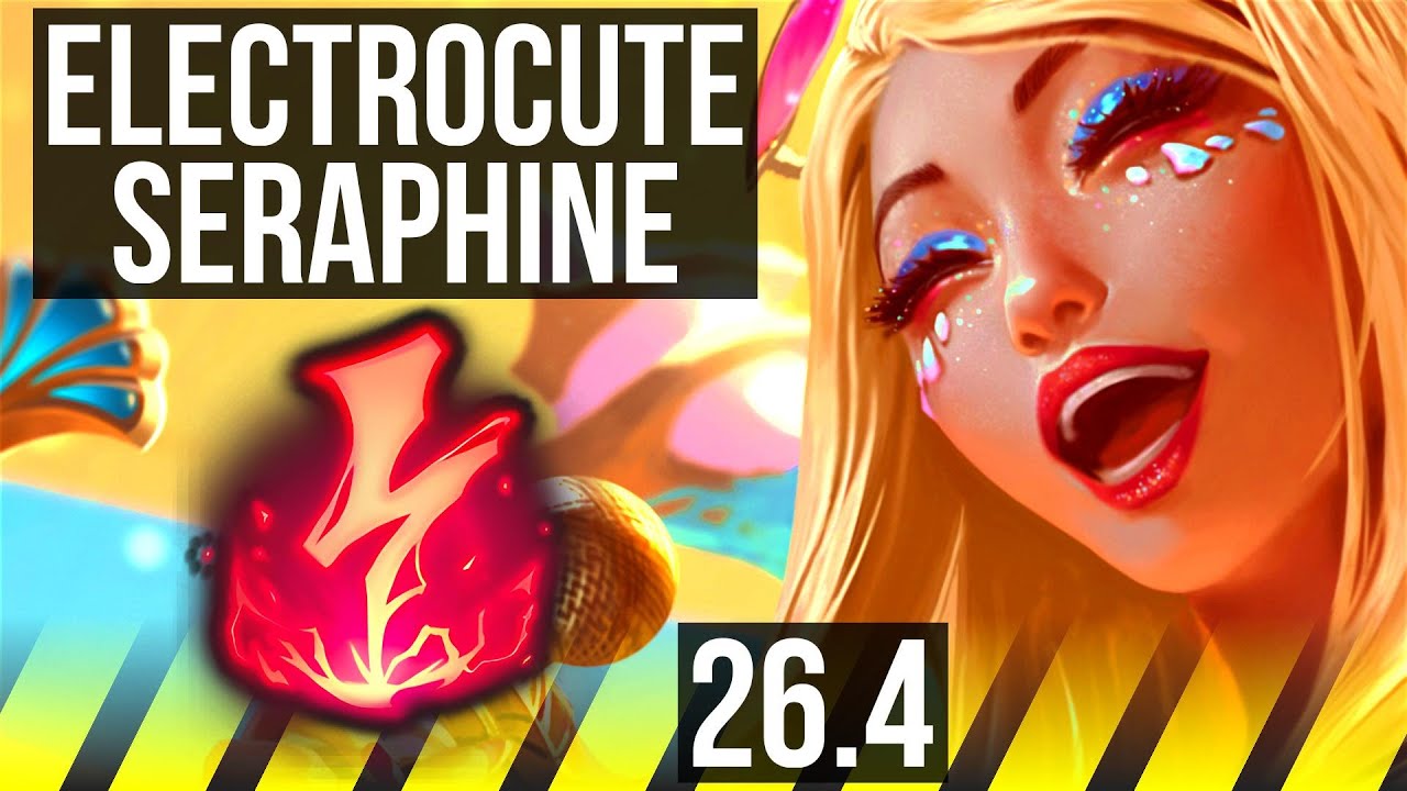 SERAPHINE & Taric vs KARTHUS & Nautilus (ADC) | Electrocute, Good KDA: 16/1/9 | EUW Mestre | 26.4