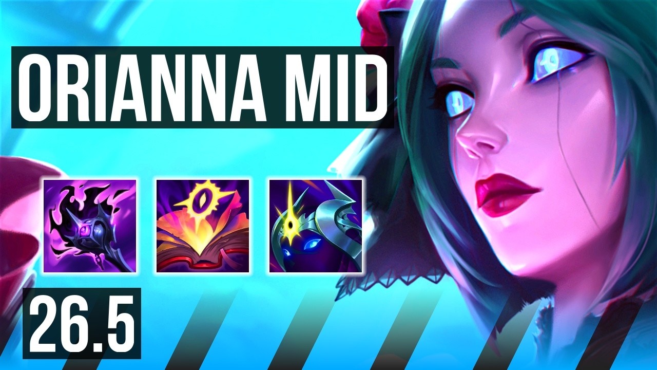 ORIANNA vs VIKTOR (MID) | Perfect KDA: 14/0/13, 43K Dano | EUNE Mestre | 26.5