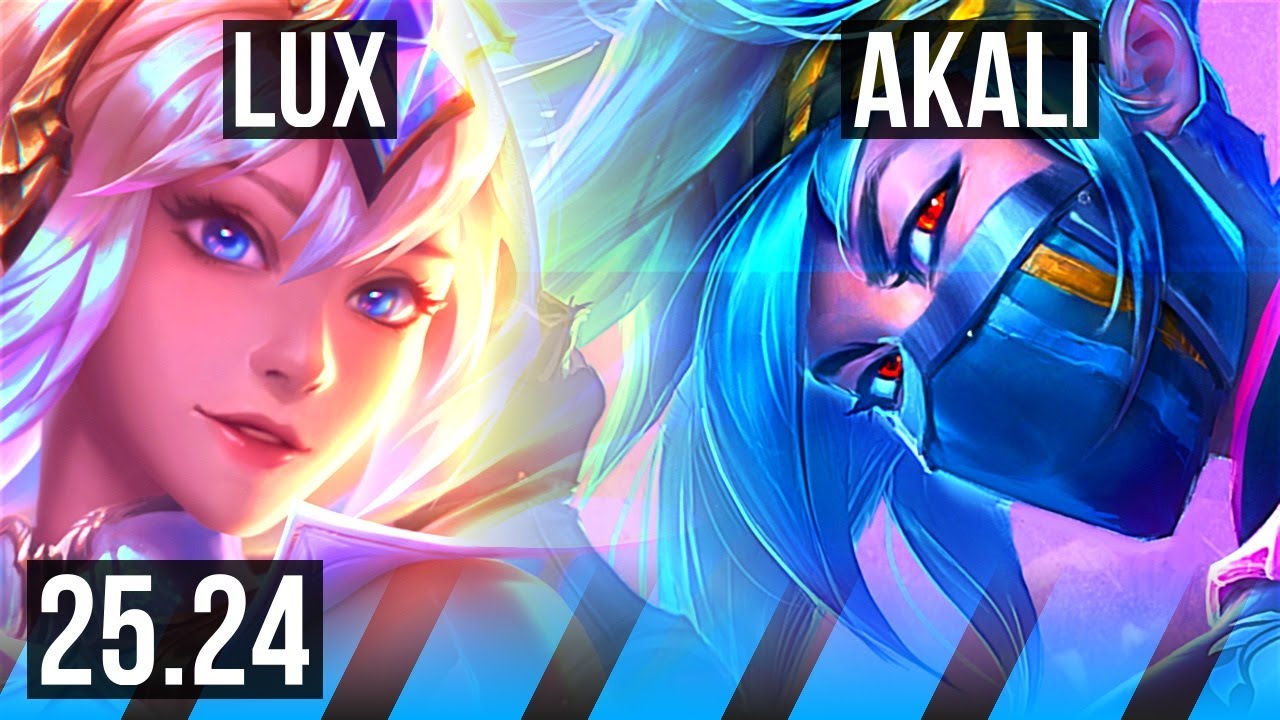 LUX vs AKALI (MID) | Good KDA: 9/1/16 | EUW Mestre |&hellip;