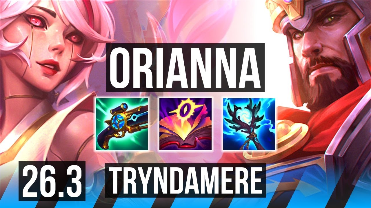 ORIANNA vs TRYNDAMERE (MID) | Perfect KDA: 11/0/7 | EUW Desafiante | 26.3